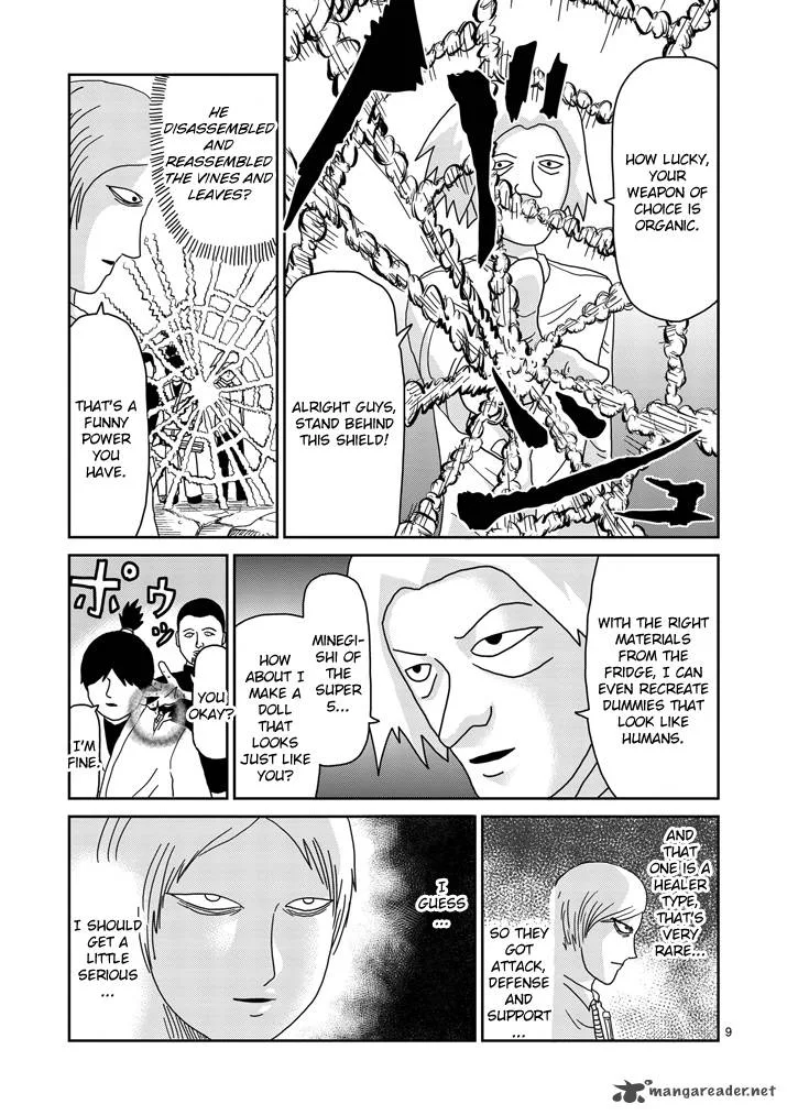 Mob Psycho 100 Chapter 83 page 9