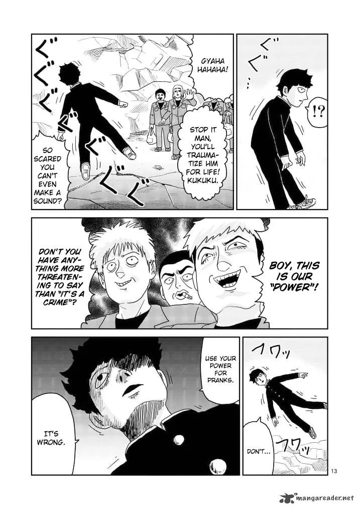 Mob Psycho 100 Chapter 87 page 14