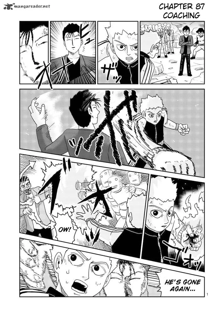 Mob Psycho 100 Chapter 87 page 1