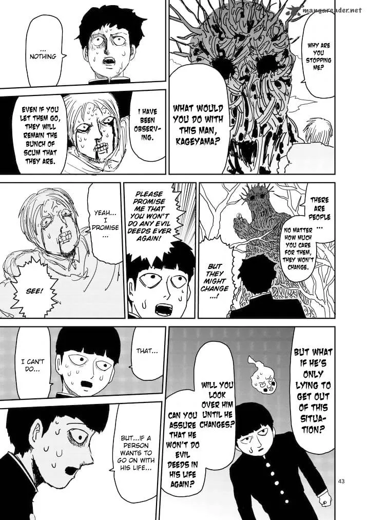 Mob Psycho 100 Chapter 87 page 45