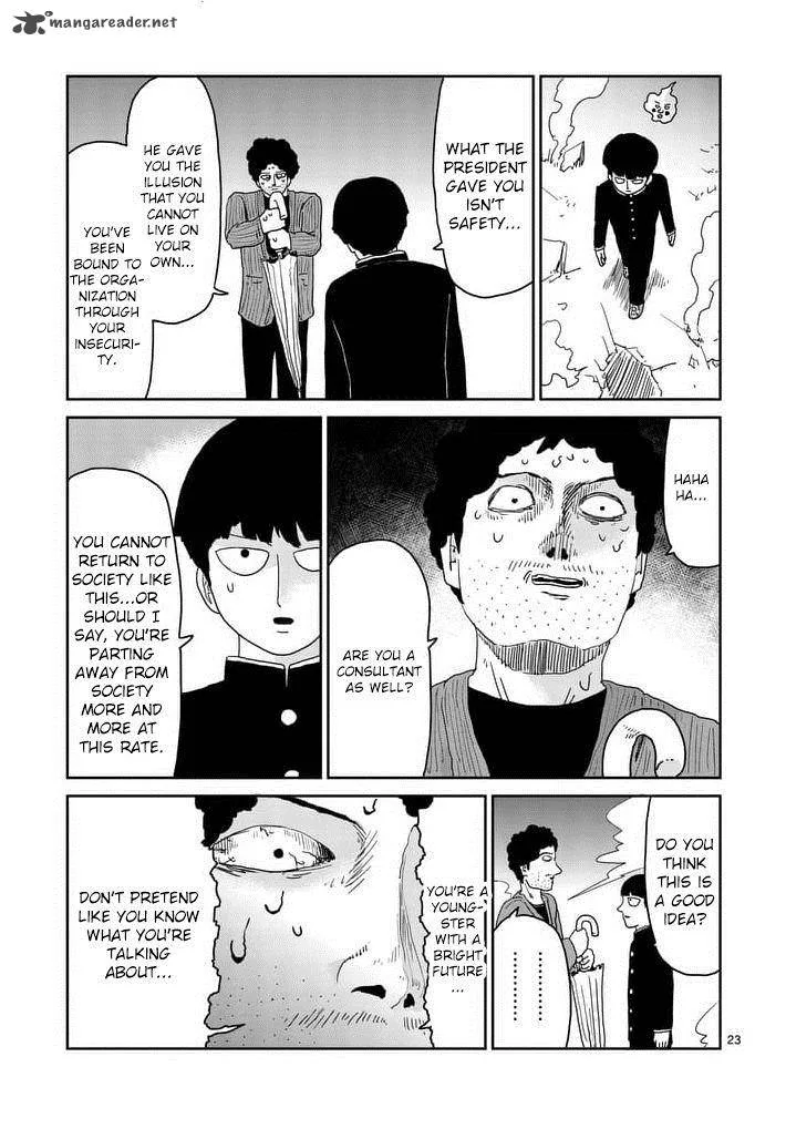 Mob Psycho 100 Chapter 89 page 23