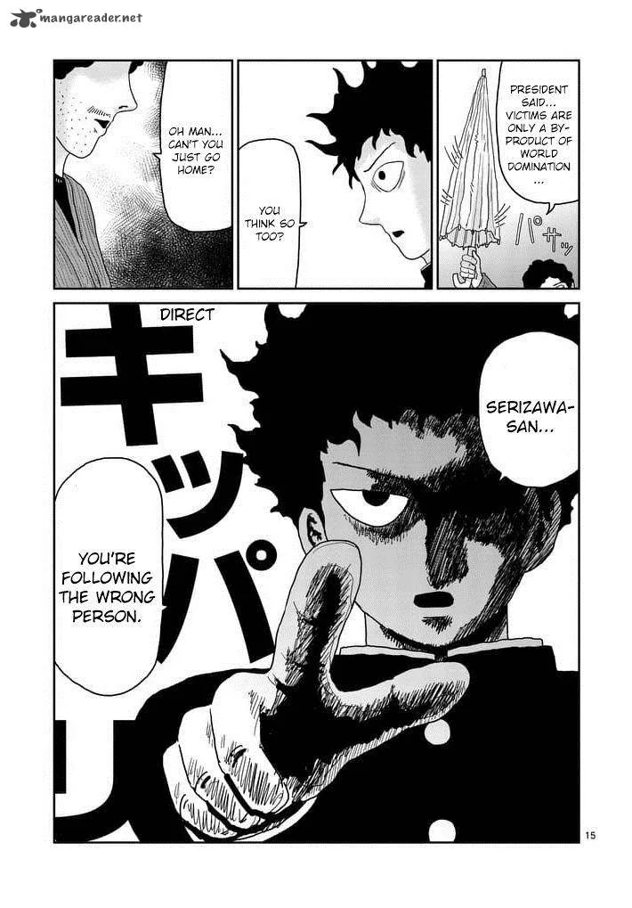 Mob Psycho 100 Chapter 89 page 15