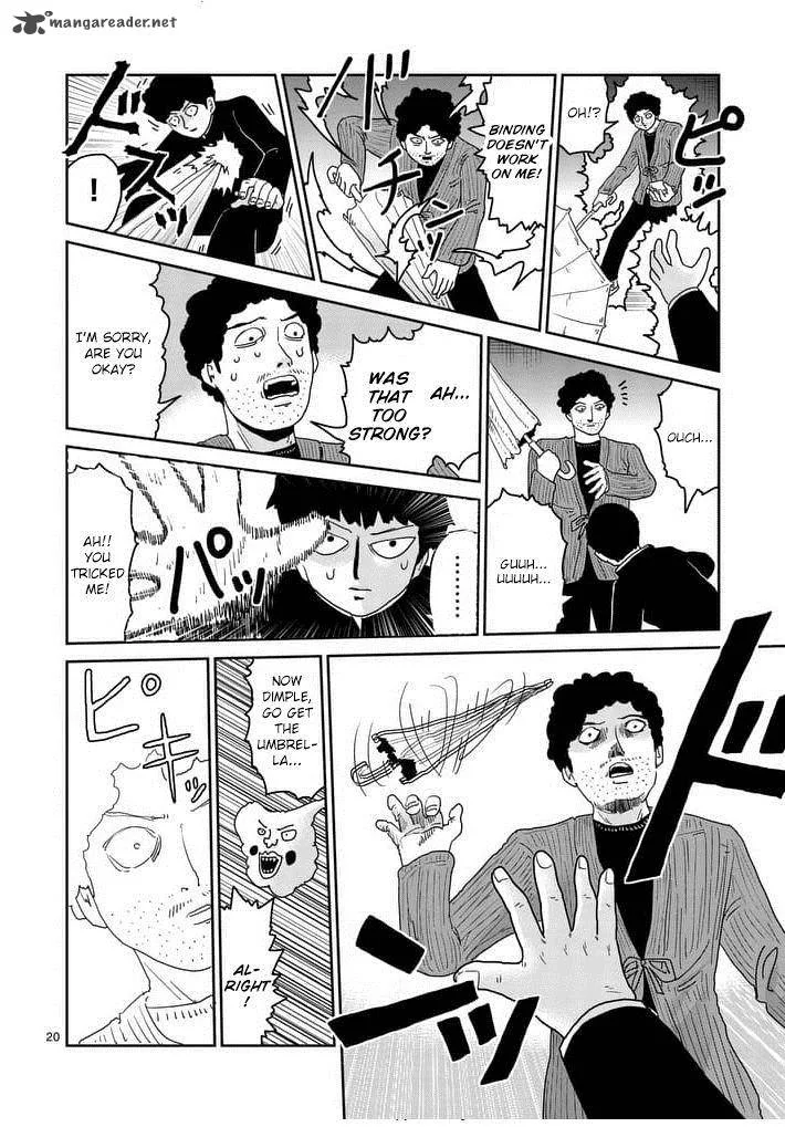 Mob Psycho 100 Chapter 89 page 20