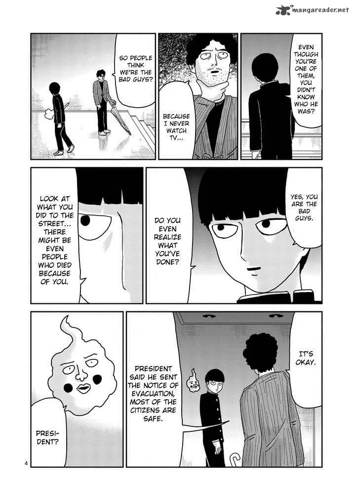 Mob Psycho 100 Chapter 89 page 4