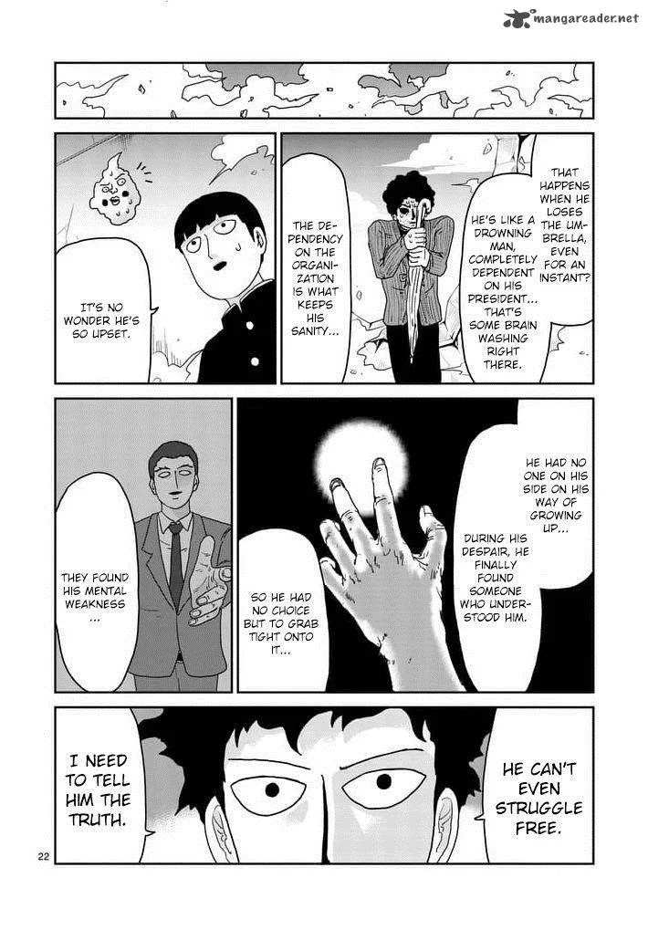 Mob Psycho 100 Chapter 89 page 22