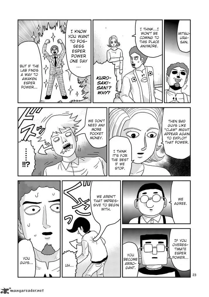 Mob Psycho 100 Chapter 91 page 23