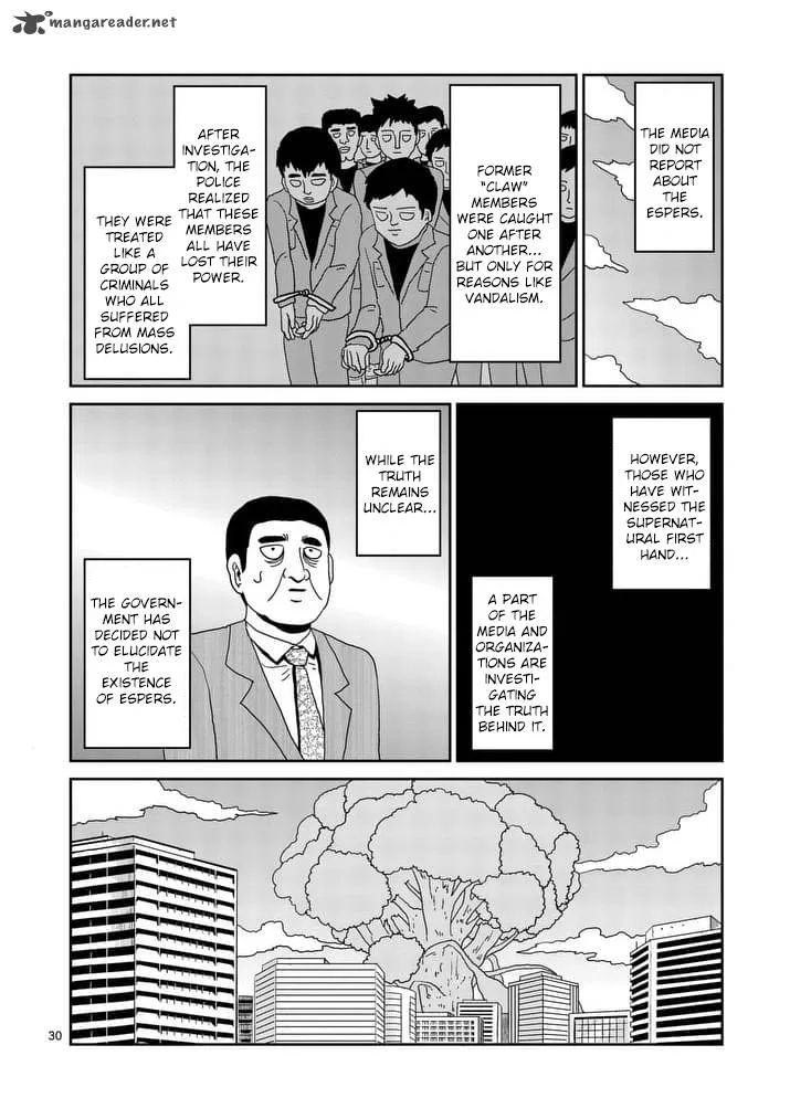 Mob Psycho 100 Chapter 91 page 30