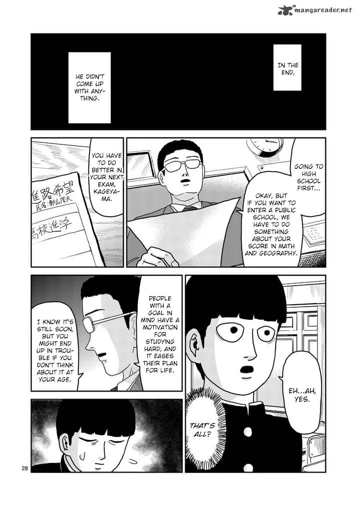 Mob Psycho 100 Chapter 92 page 30