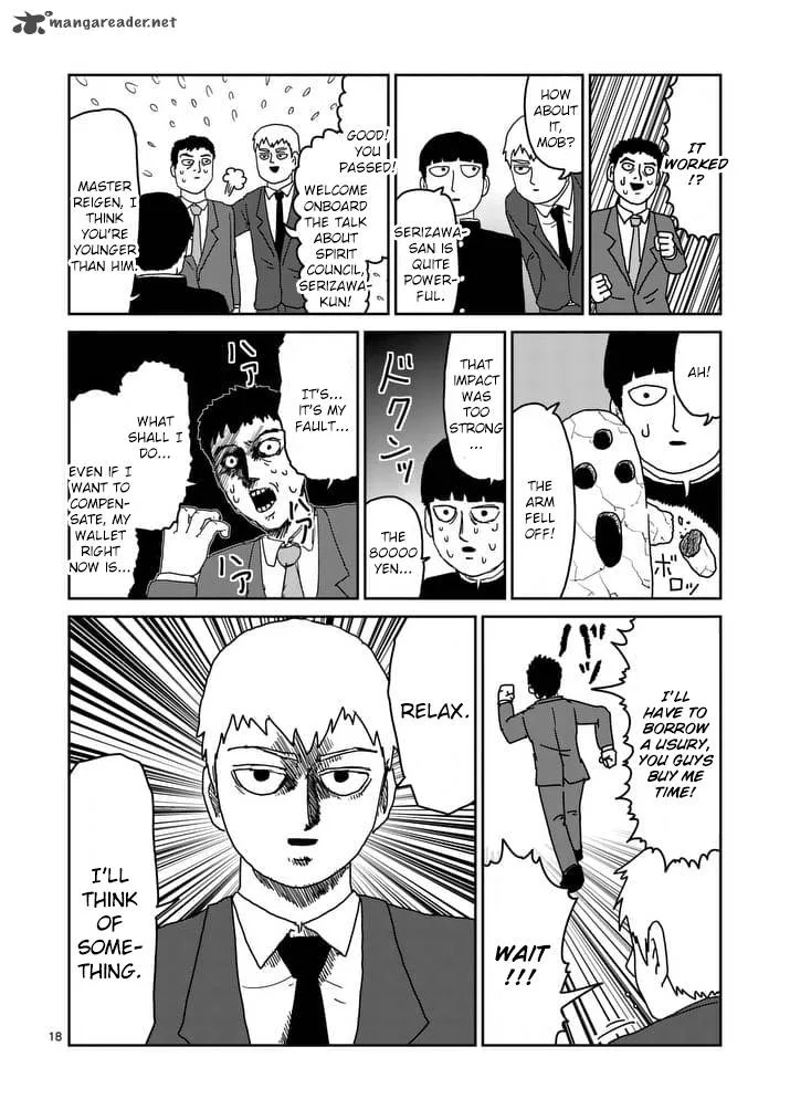 Mob Psycho 100 Chapter 92 page 19