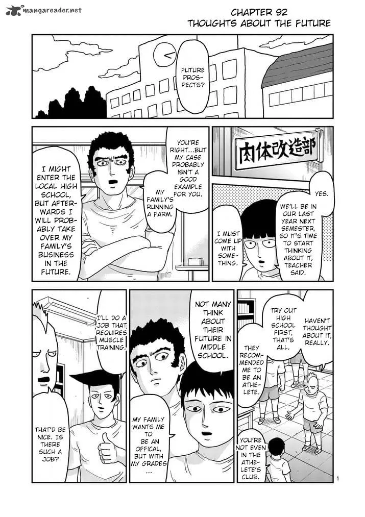 Mob Psycho 100 Chapter 92 page 1