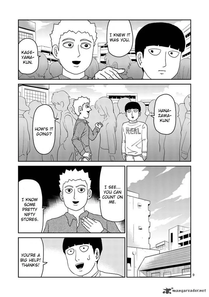 Mob Psycho 100 Chapter 95 page 9
