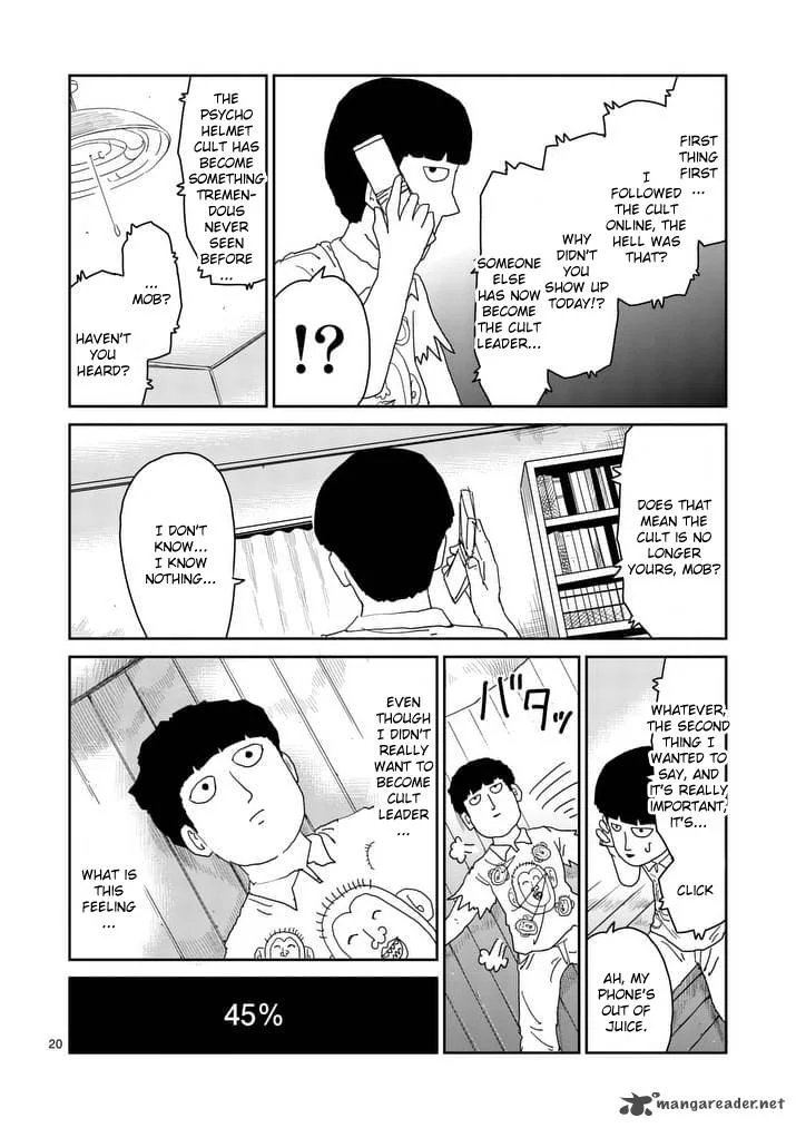 Mob Psycho 100 Chapter 95 page 21