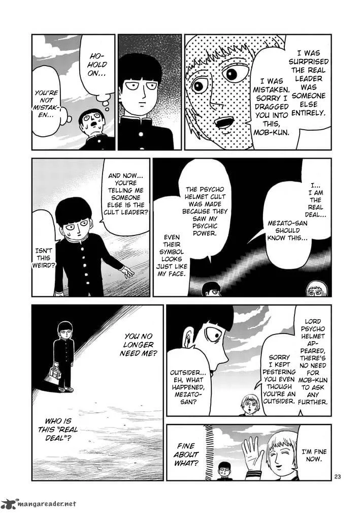 Mob Psycho 100 Chapter 95 page 25