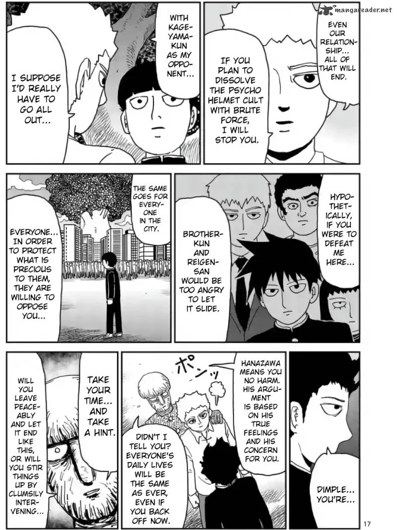 Mob Psycho 100 Chapter 97 page 19