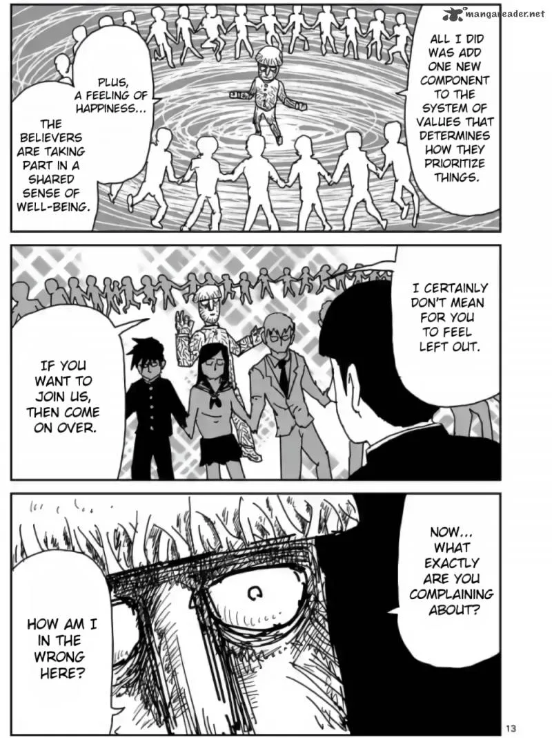 Mob Psycho 100 Chapter 97 page 14