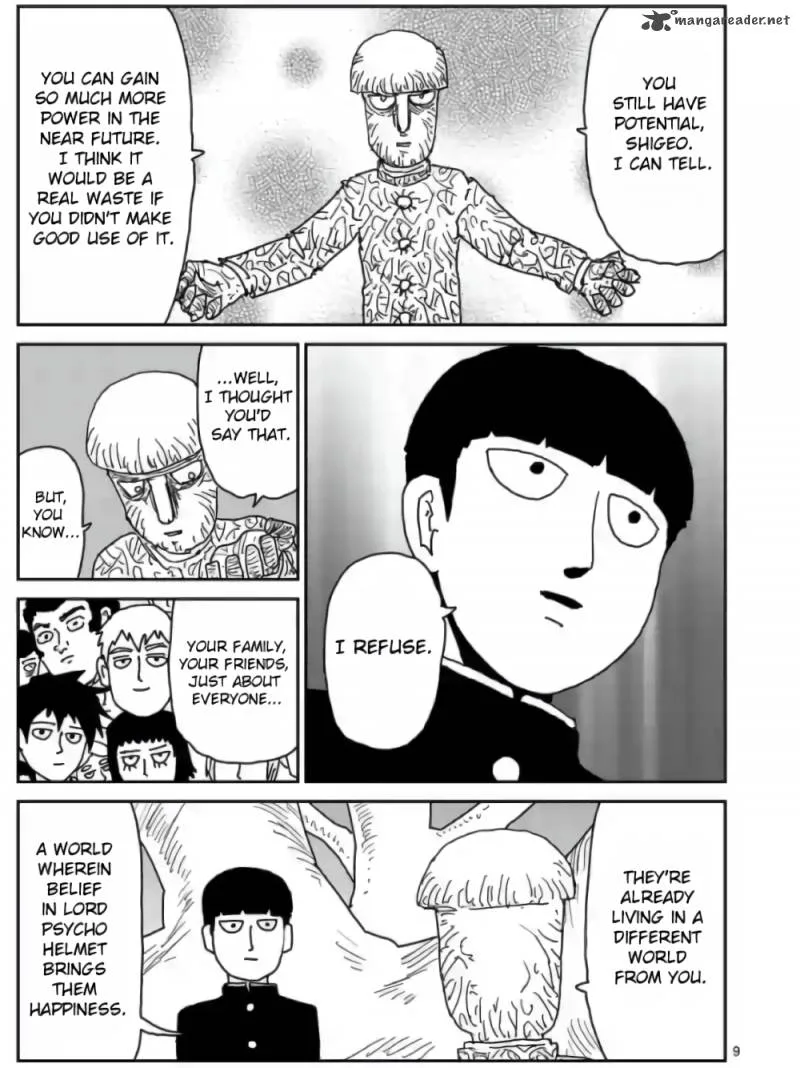 Mob Psycho 100 Chapter 97 page 10