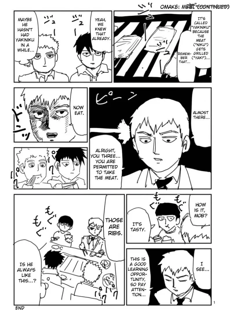 Mob Psycho 100 Chapter 97 page 38