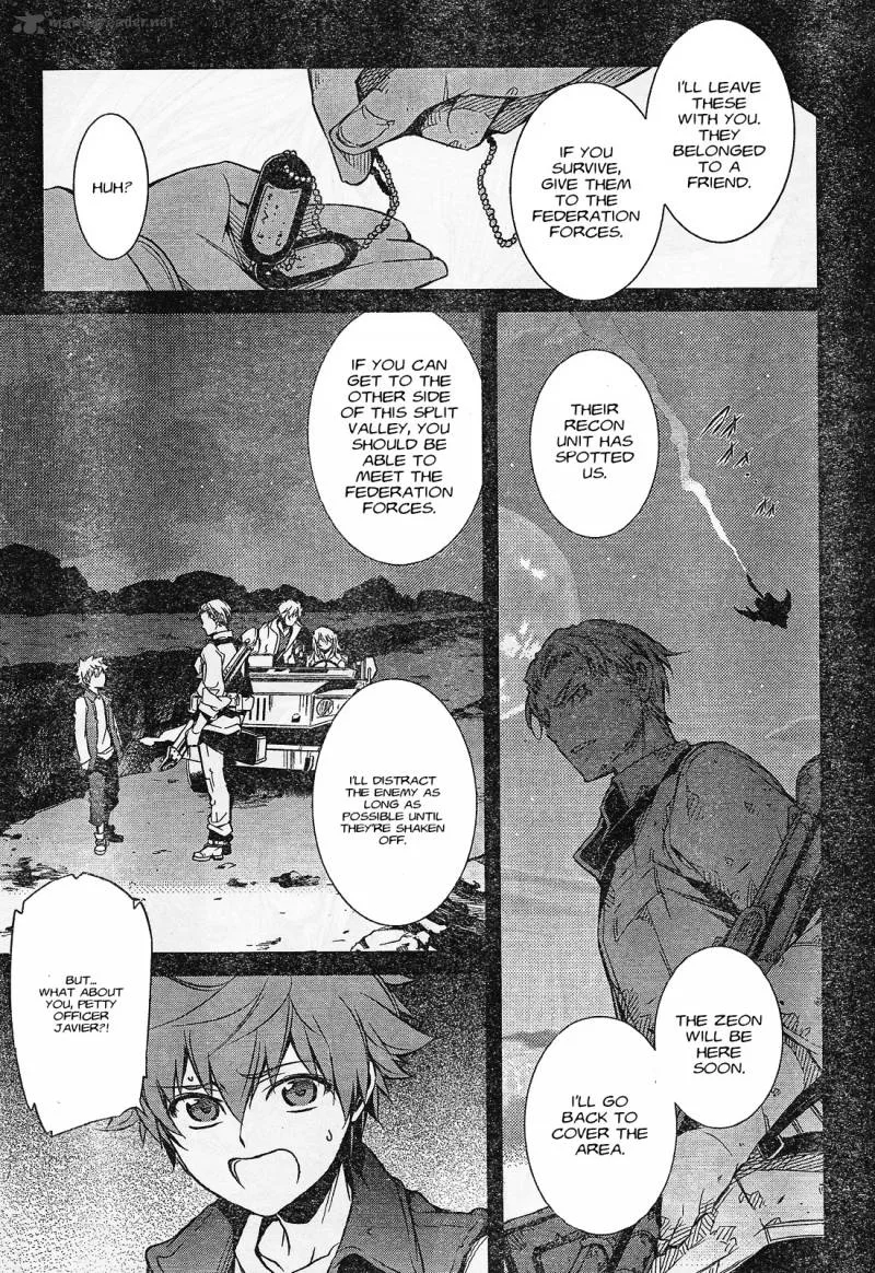 Mobile Suit Gundam: Advance of Z - The Traitor to Destiny Chapter 1 page 18