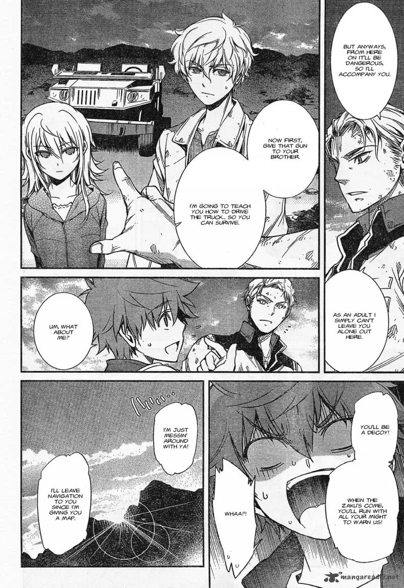 Mobile Suit Gundam: Advance of Z - The Traitor to Destiny Chapter 1 page 9