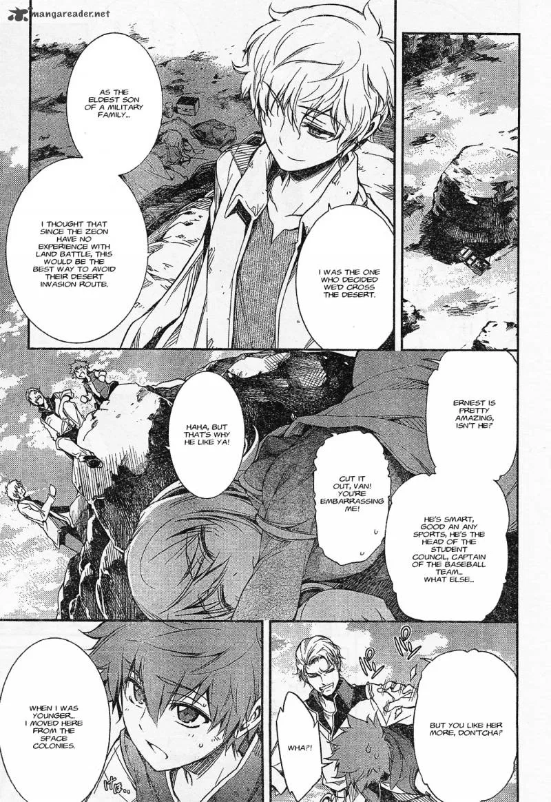 Mobile Suit Gundam: Advance of Z - The Traitor to Destiny Chapter 1 page 10