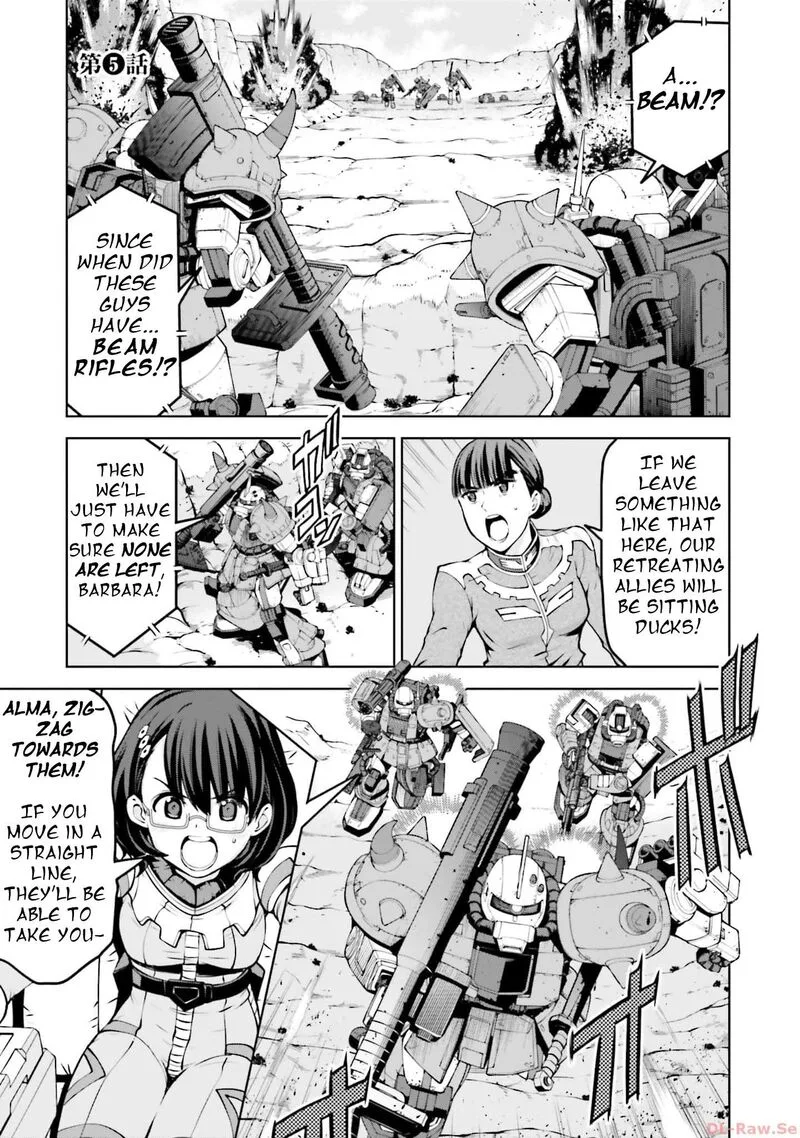 Mobile Suit Gundam: Battle Operation Code Fairy Chapter 5 page 1