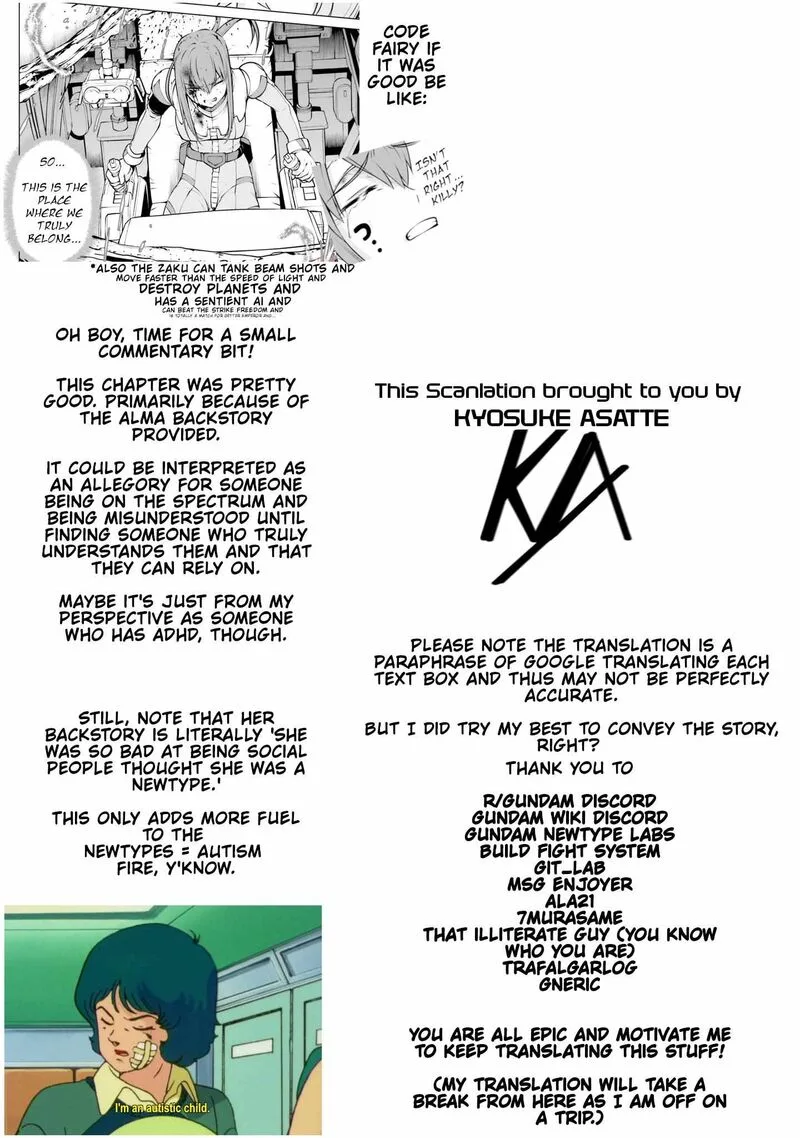 Mobile Suit Gundam: Battle Operation Code Fairy Chapter 7 page 43