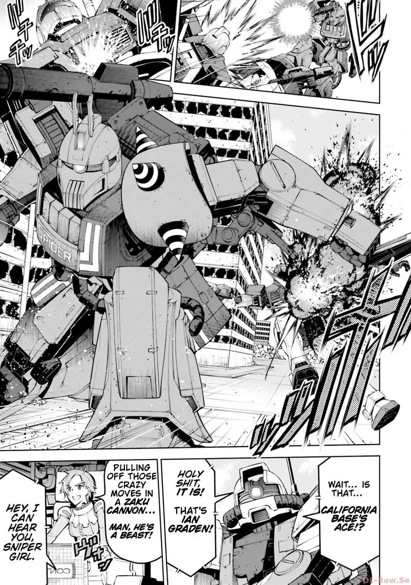 Mobile Suit Gundam: Battle Operation Code Fairy Chapter 8 page 17