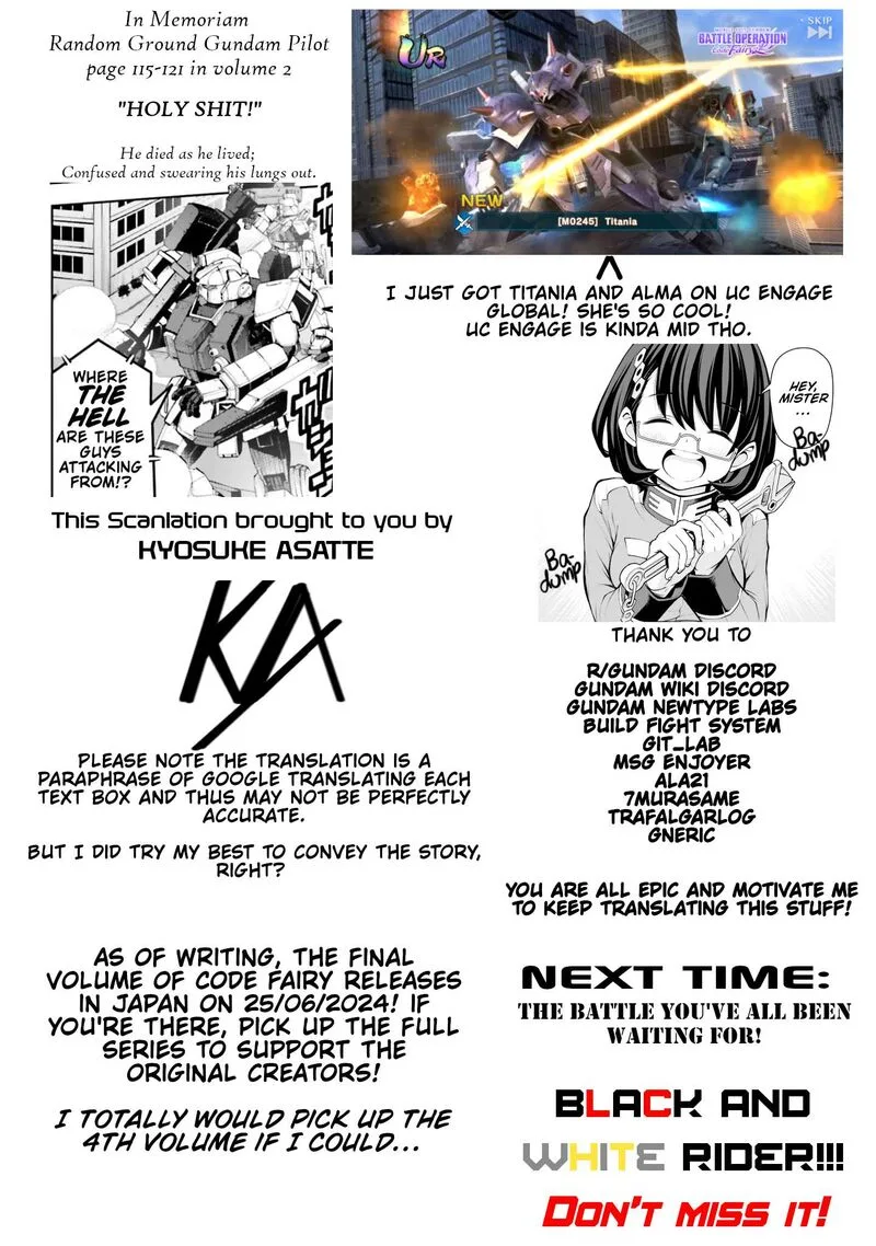Mobile Suit Gundam: Battle Operation Code Fairy Chapter 9 page 45