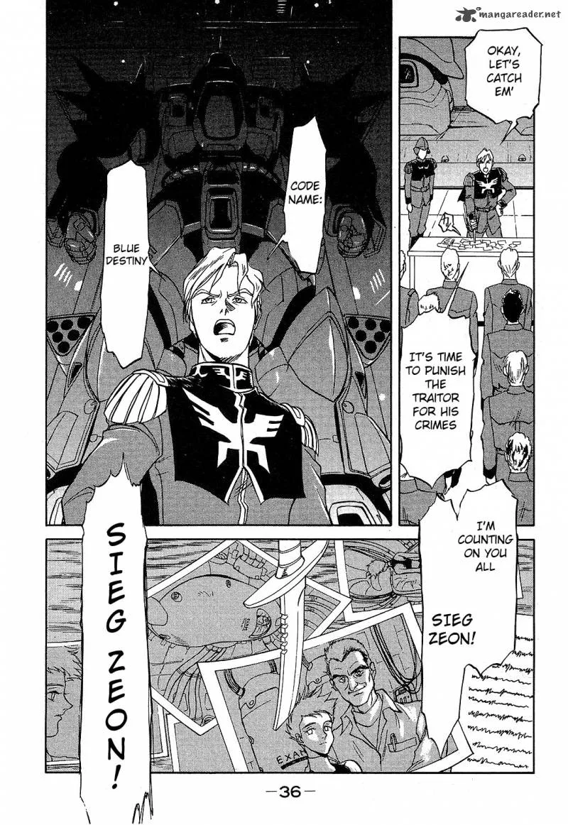 Mobile Suit Gundam: Blue Destiny Chapter 1 page 40