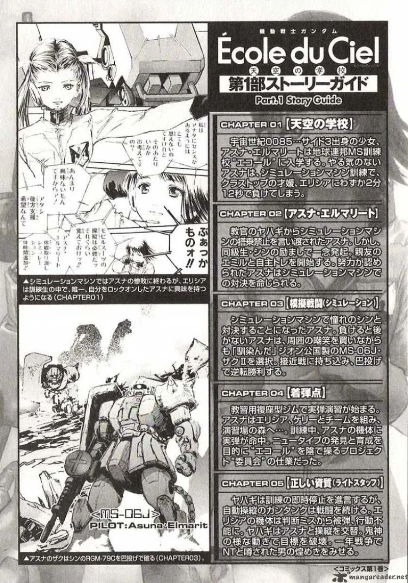 Mobile Suit Gundam - Ecole du Ciel Chapter 23 page 1