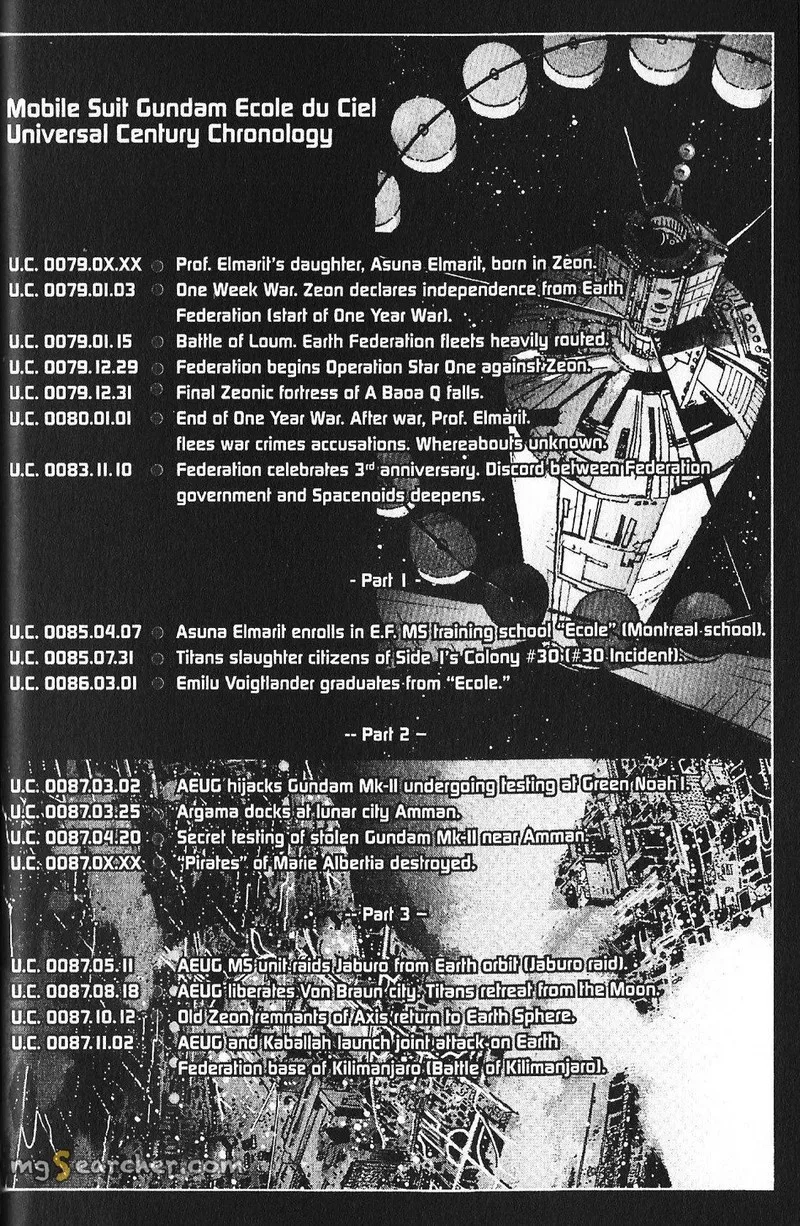 Mobile Suit Gundam - Ecole du Ciel Chapter 39 page 1