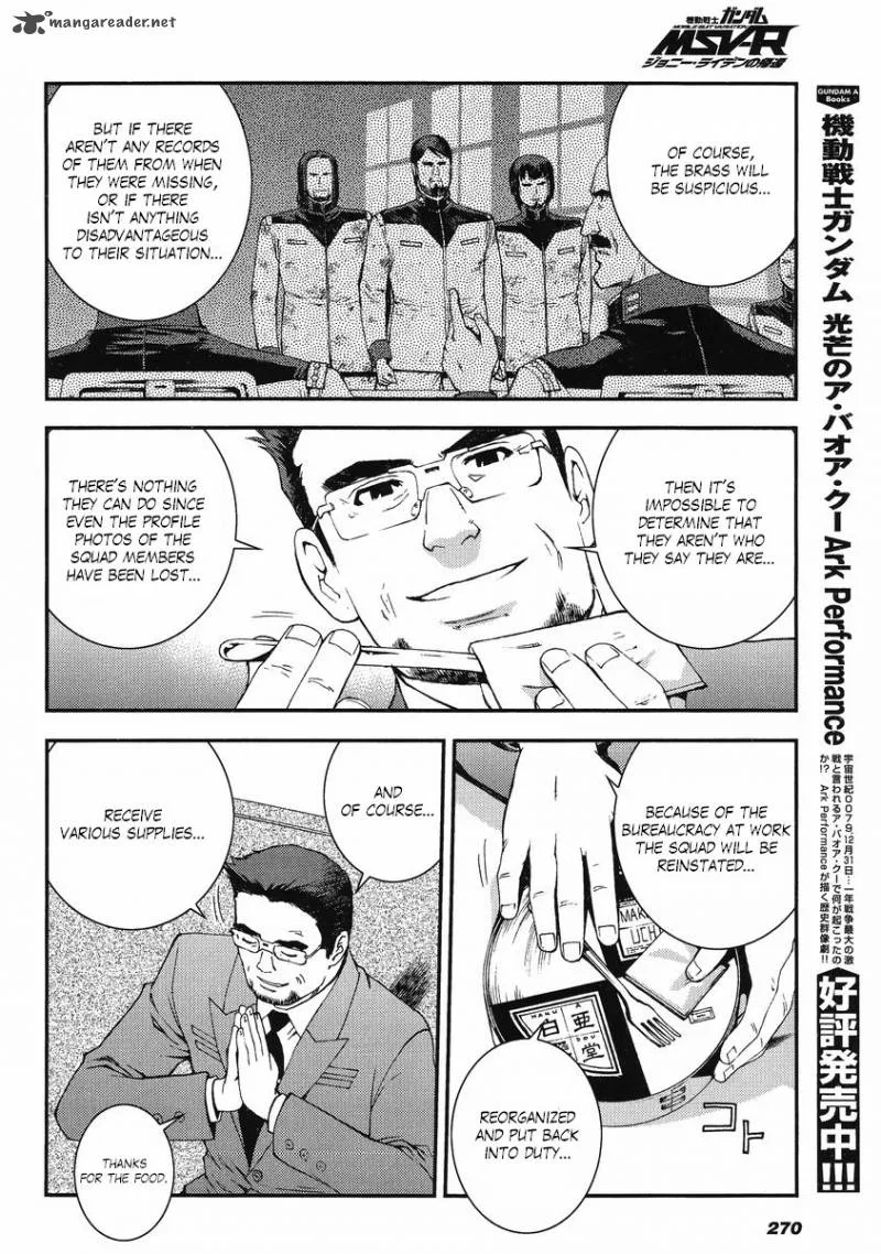 Mobile Suit Gundam MSV-R: Johnny Ridden no Kikan Chapter 10 page 8