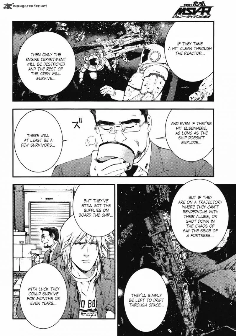 Mobile Suit Gundam MSV-R: Johnny Ridden no Kikan Chapter 10 page 10