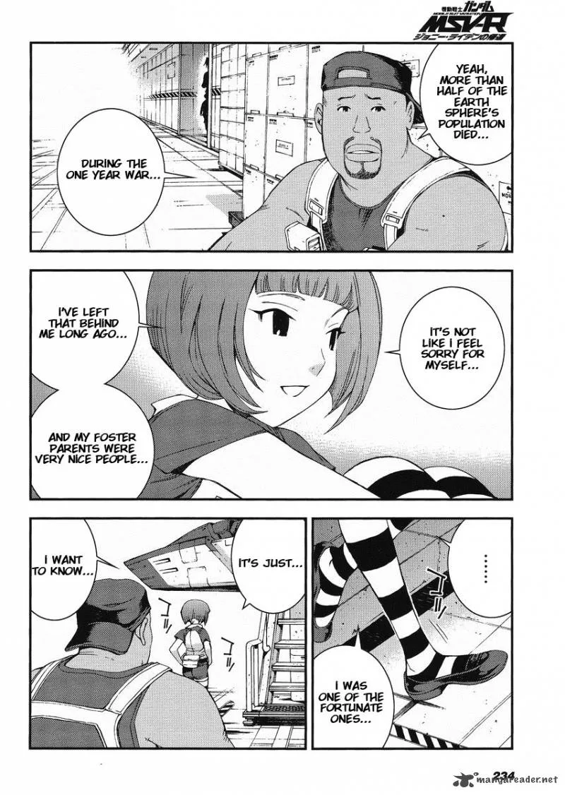 Mobile Suit Gundam MSV-R: Johnny Ridden no Kikan Chapter 12 page 22