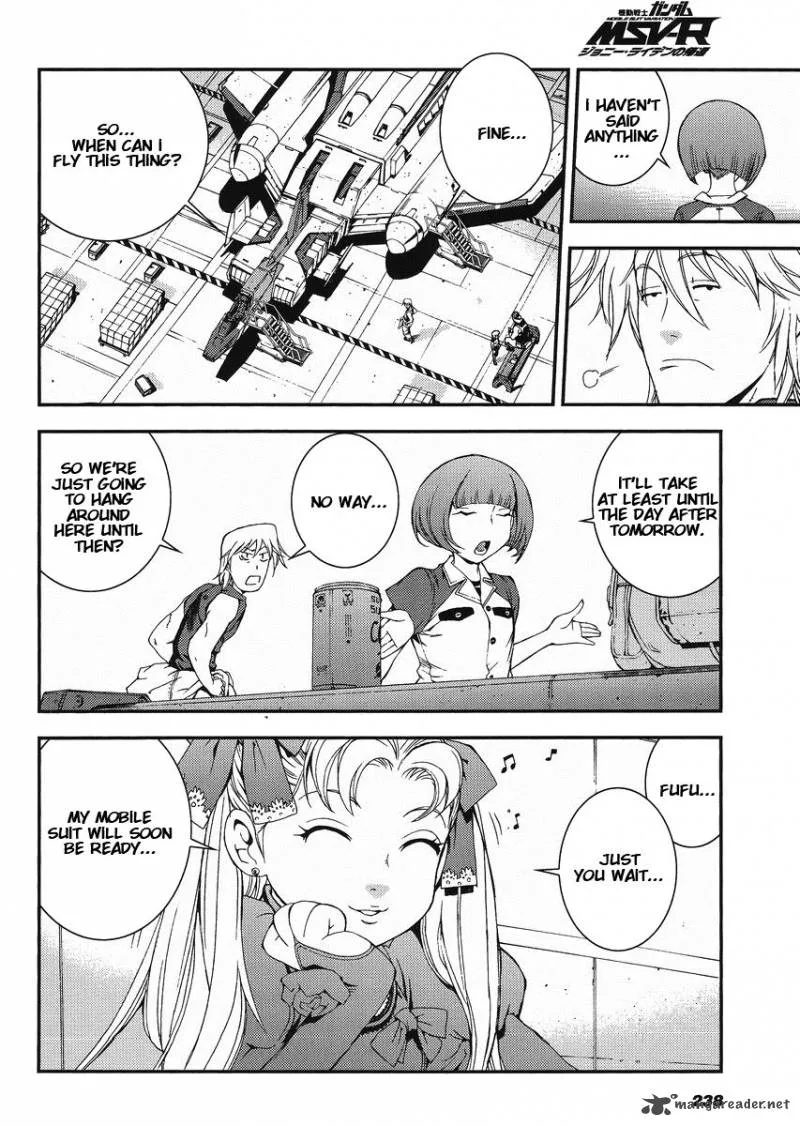Mobile Suit Gundam MSV-R: Johnny Ridden no Kikan Chapter 12 page 26