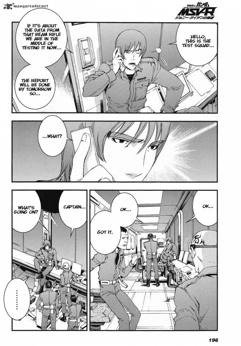 Mobile Suit Gundam MSV-R: Johnny Ridden no Kikan Chapter 15 page 16