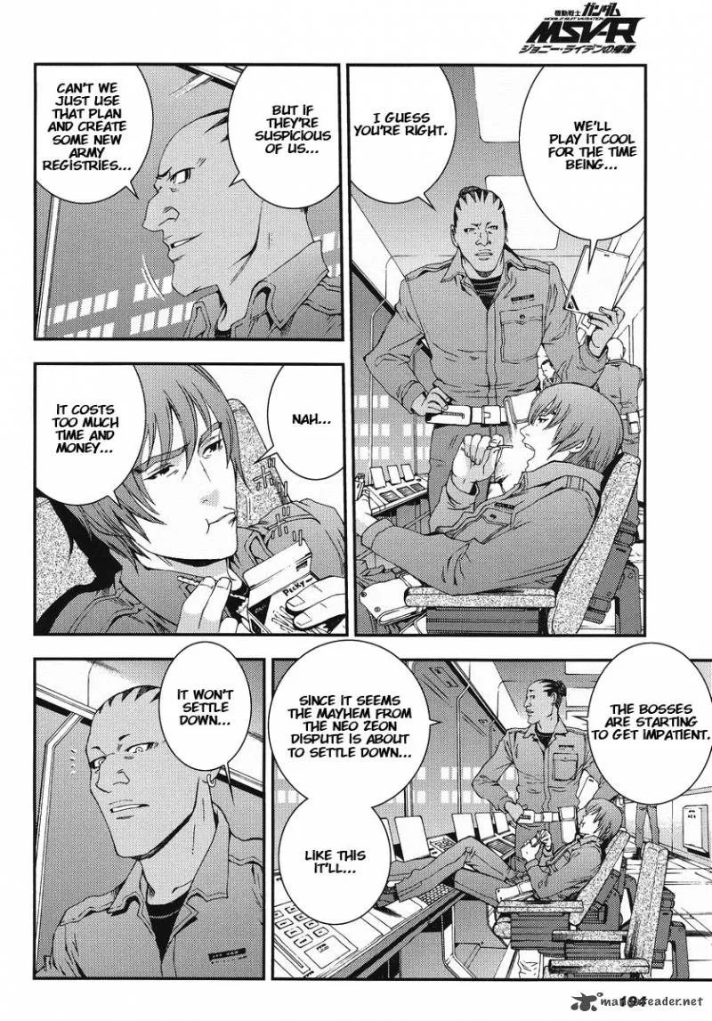Mobile Suit Gundam MSV-R: Johnny Ridden no Kikan Chapter 15 page 14
