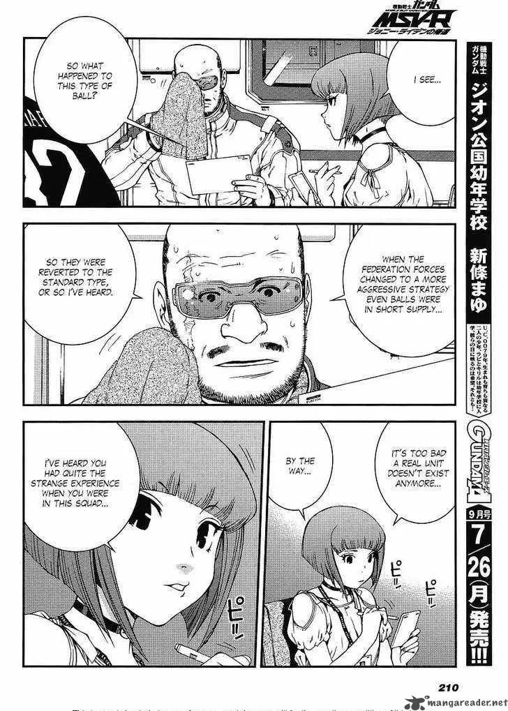 Mobile Suit Gundam MSV-R: Johnny Ridden no Kikan Chapter 3 page 14