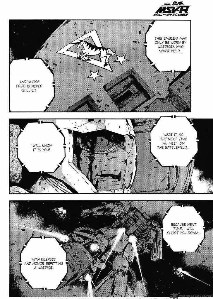 Mobile Suit Gundam MSV-R: Johnny Ridden no Kikan Chapter 3 page 34