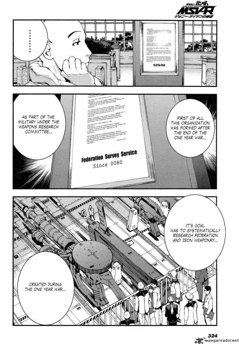 Mobile Suit Gundam MSV-R: Johnny Ridden no Kikan Chapter 7 page 8