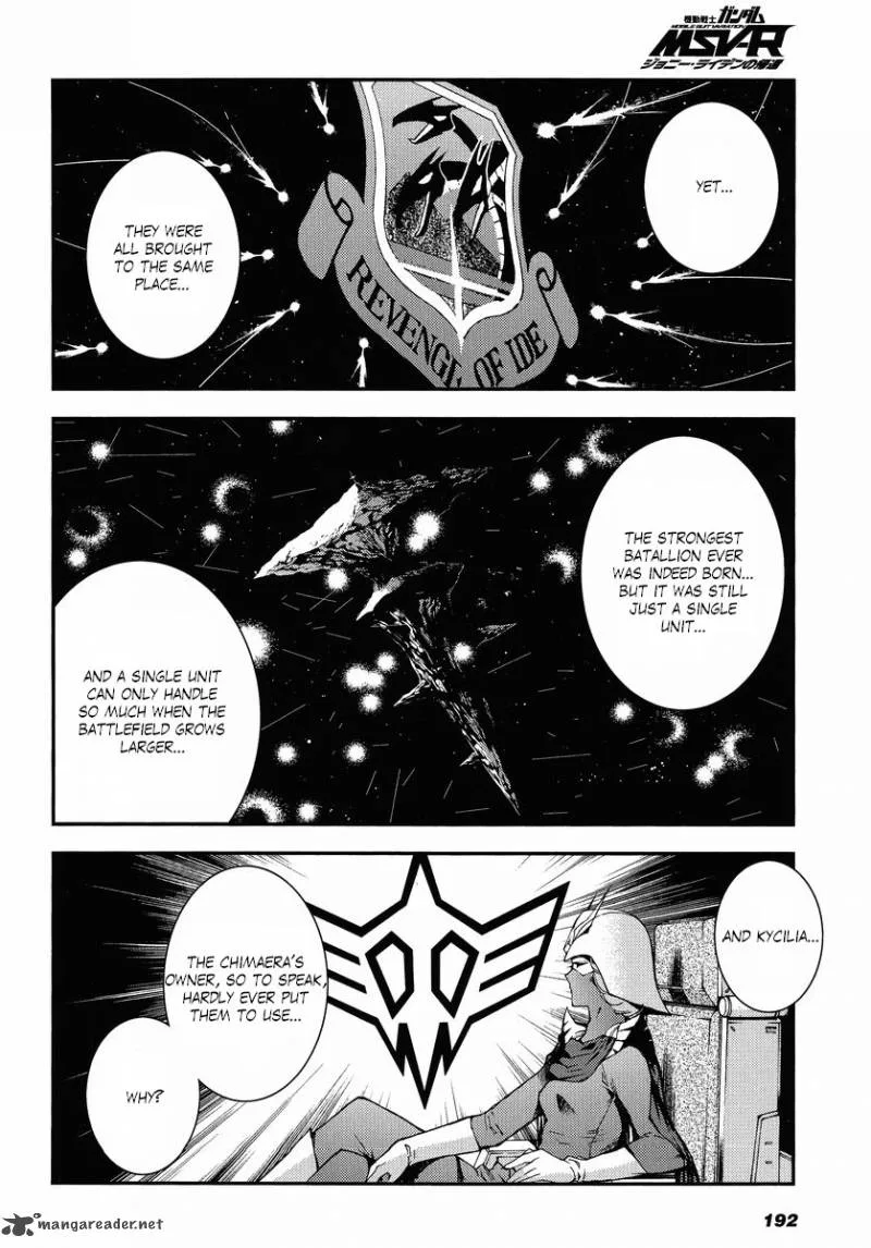 Mobile Suit Gundam MSV-R: Johnny Ridden no Kikan Chapter 8 page 18