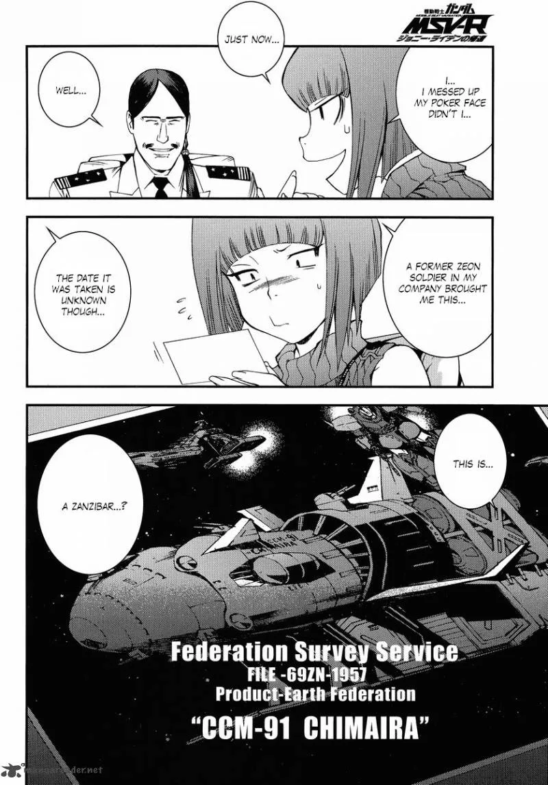 Mobile Suit Gundam MSV-R: Johnny Ridden no Kikan Chapter 8 page 6