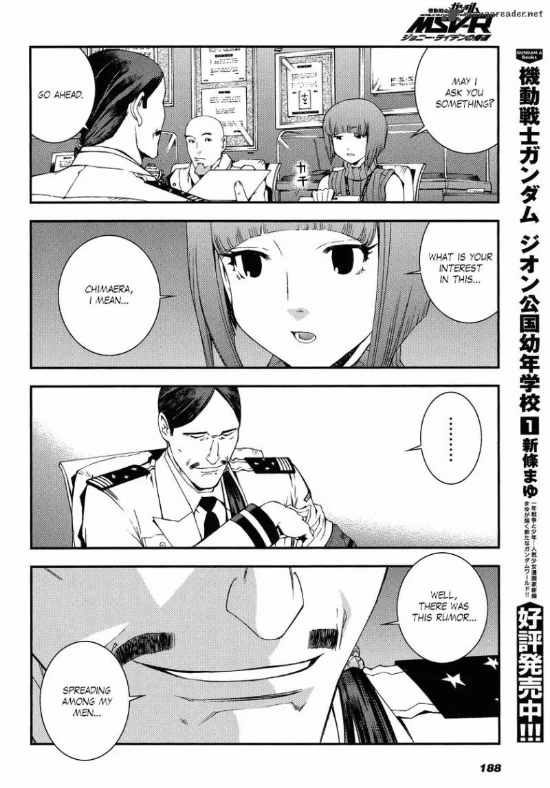 Mobile Suit Gundam MSV-R: Johnny Ridden no Kikan Chapter 8 page 14