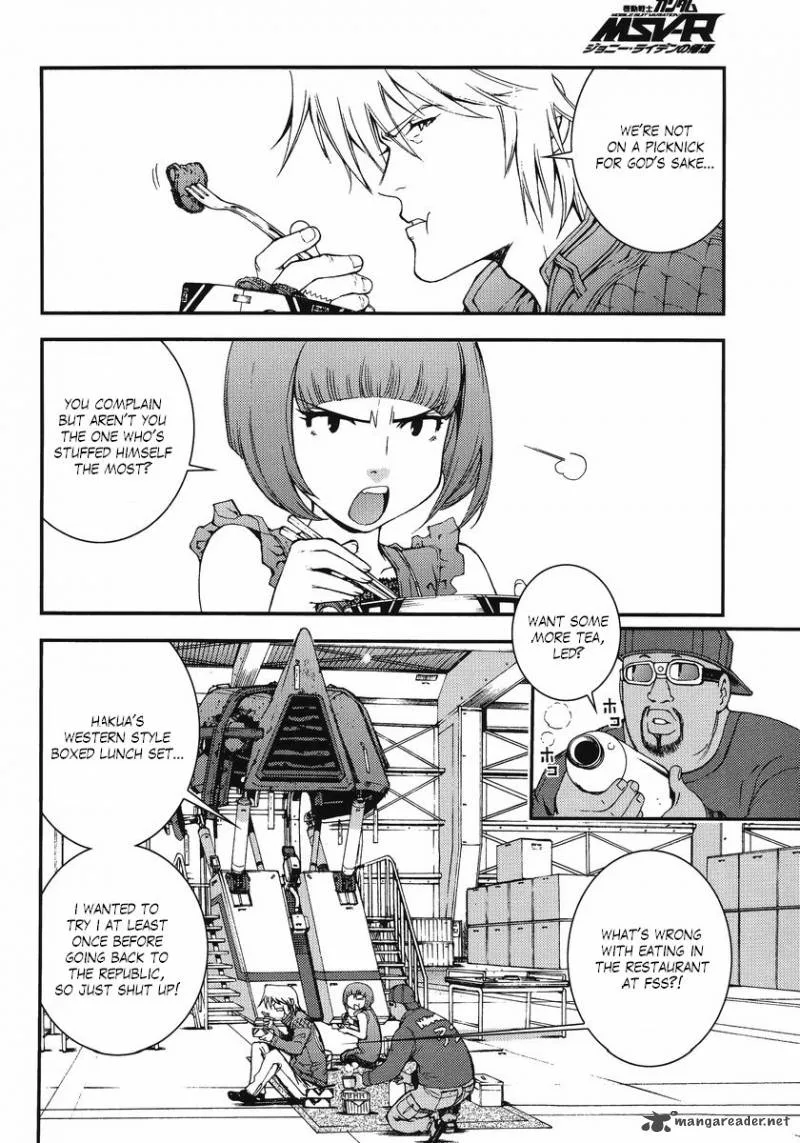Mobile Suit Gundam MSV-R: Johnny Ridden no Kikan Chapter 9 page 22