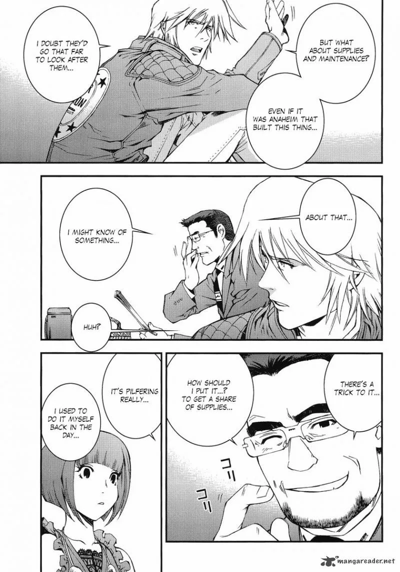 Mobile Suit Gundam MSV-R: Johnny Ridden no Kikan Chapter 9 page 35
