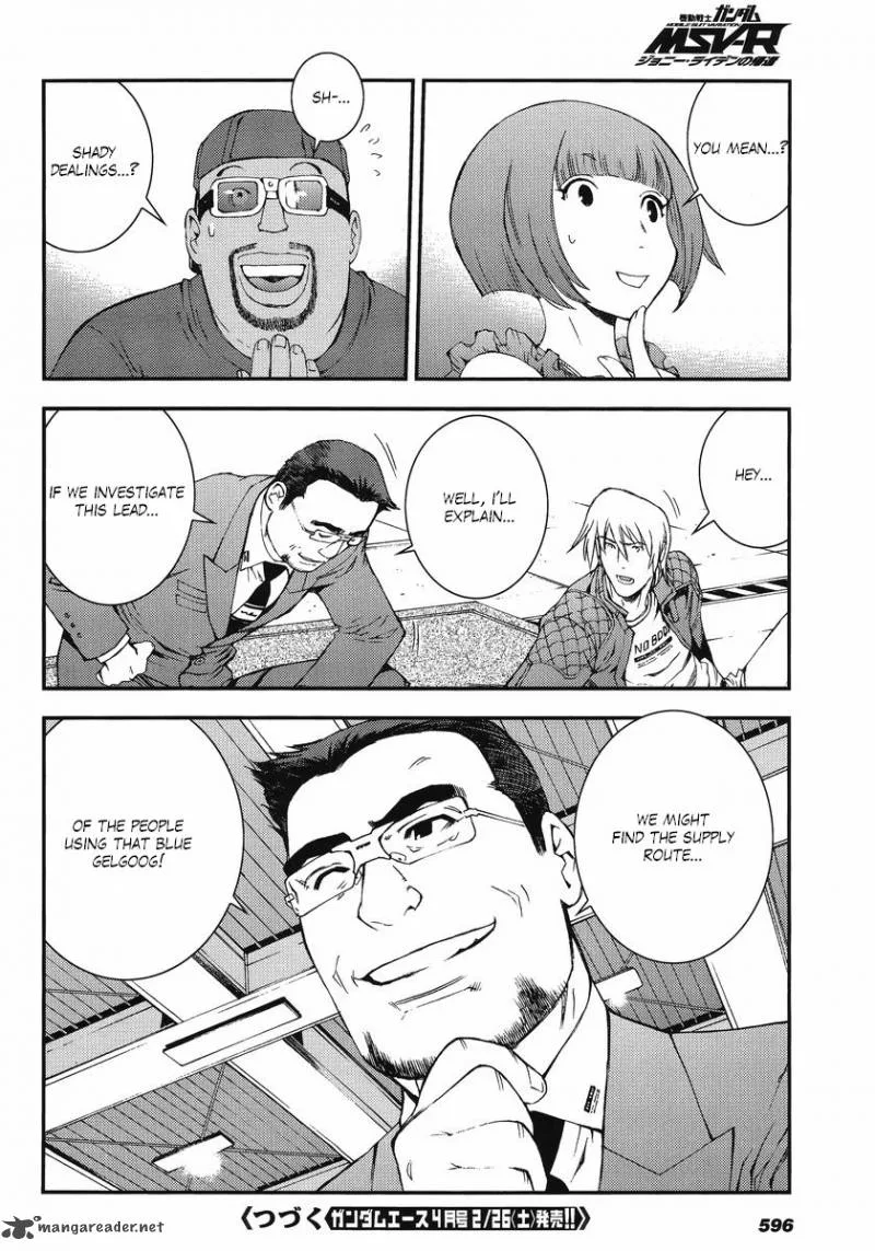 Mobile Suit Gundam MSV-R: Johnny Ridden no Kikan Chapter 9 page 36