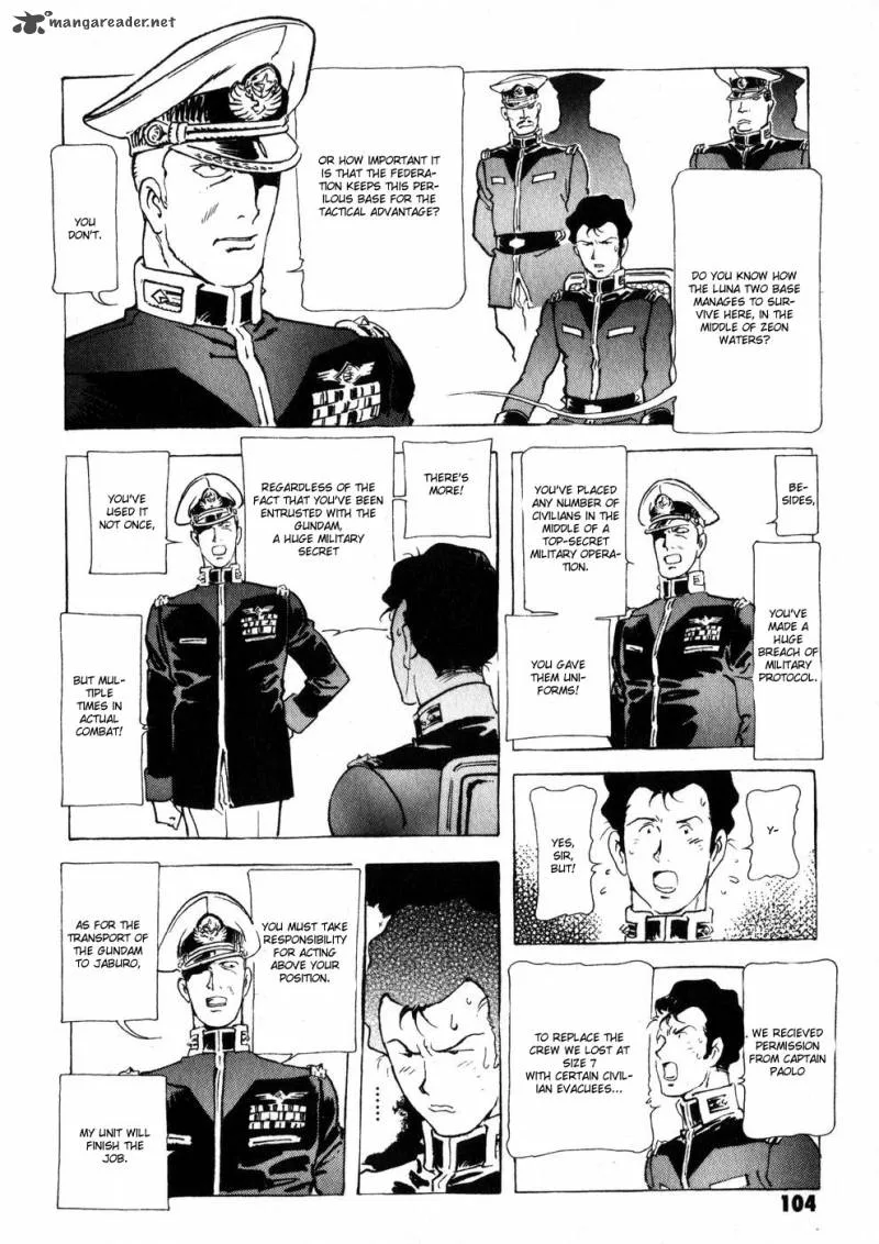 Mobile Suit Gundam: The Origin Chapter 6 page 64
