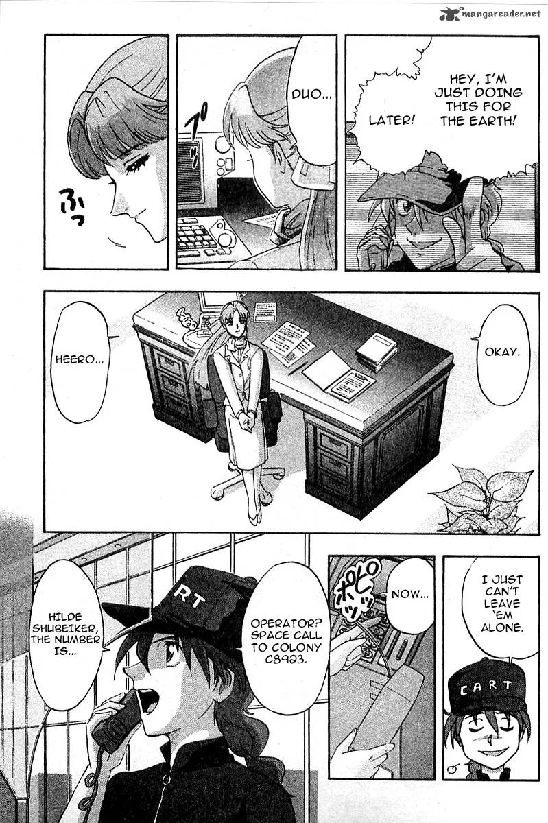Mobile Suit Gundam Wing Battlefield of Pacifists Chapter 2 page 11