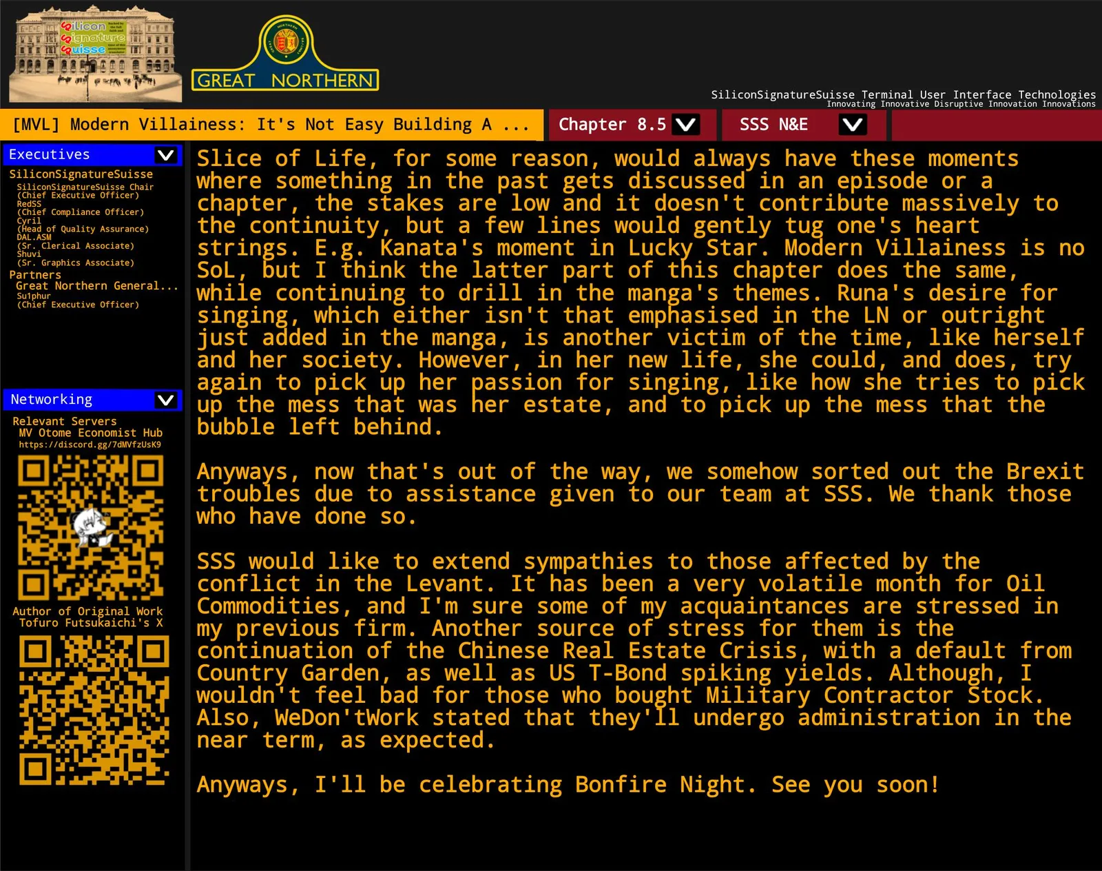 Modern Villainess: It’S Not Easy Building A Corporate Empire Before The Crash Chapter 8.5 page 14
