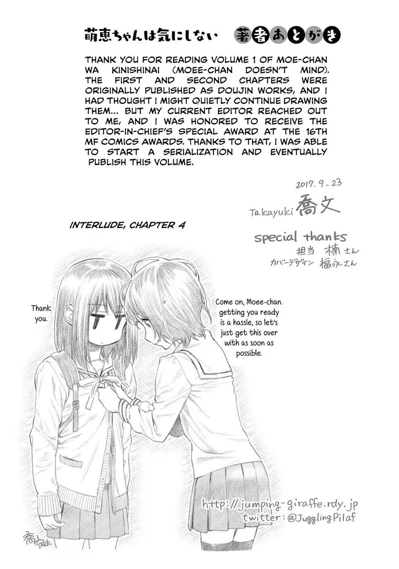 Moee-chan wa Ki ni Shinai Chapter 8 page 21